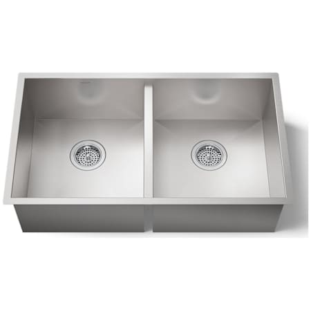 Kohler Vault Stainless Steel Double Basin Undermount Kitchen Sink N/A