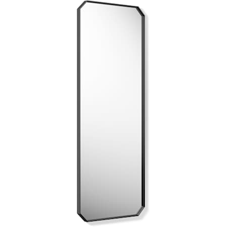 Kohler Claude by Studio McGee 24-3/8"W x 64-3/8"H Framed Wall Mounted Bathroom Mirror Matte Black