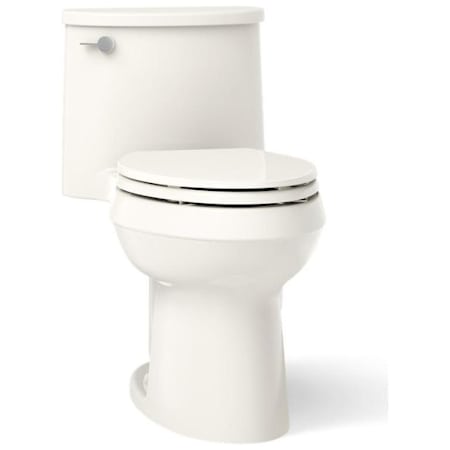 Kohler Adair 1.28 GPF One-Piece Elongated Comfort Height Toilet with AquaPiston Technology - Seat Included Biscuit