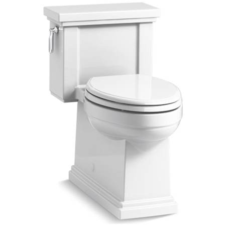 Kohler Tresham 1.28 GPF Elongated One-Piece Comfort Height Toilet with AquaPiston Technology - Seat Included White