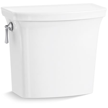 Kohler Corbelle 1.28 GPF Toilet Tank Only with AquaPiston Flushing and Left-Hand Trip Lever White
