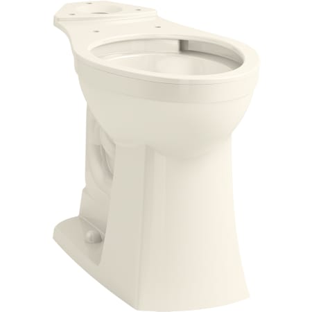 Kohler Kelston Elongated Comfort Height Toilet Bowl Only with Revolution 360 Flush and Clean Coat Surface Treatment Biscuit