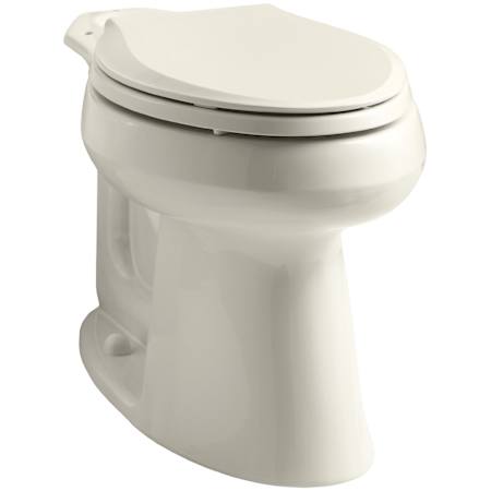 Kohler Highline Comfort Height Elongated Toilet Bowl with 10" Rough In - Less Seat Almond