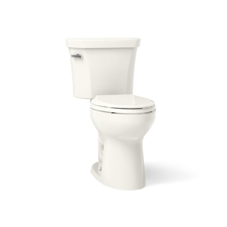 Kohler Highline 1.28 GPF Two Piece Elongated Toilet with Left Hand Lever Biscuit