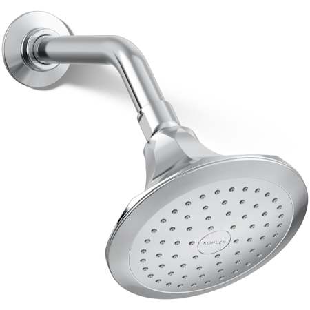 Kohler Memoirs 2.5 GPM Single Function Shower Head with Air-induction Technology Polished Chrome