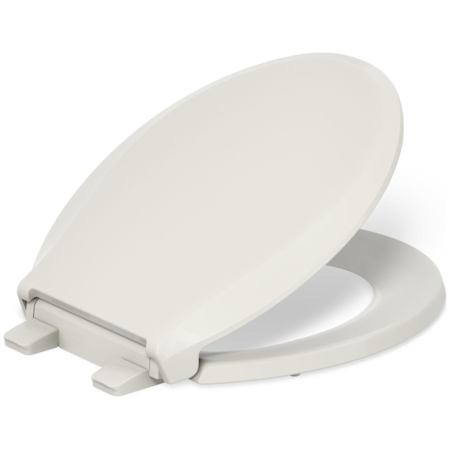 Kohler Cachet ReadyLatch Round-Front Quiet-Close Toilet Seat Almond