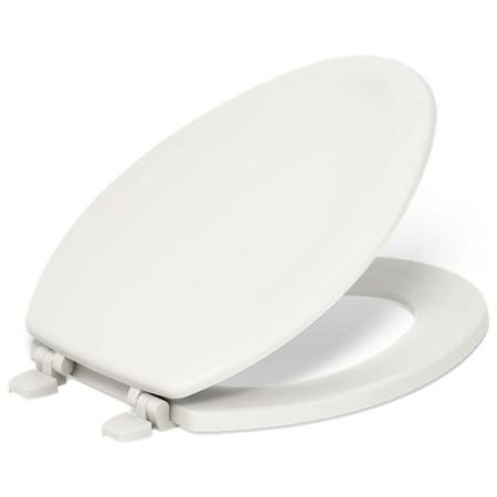 Kohler Stonewood Elongated Closed-Front Toilet Seat Almond