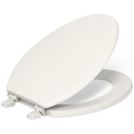 Kohler Ridgewood Elongated Closed-Front Toilet Seat Biscuit