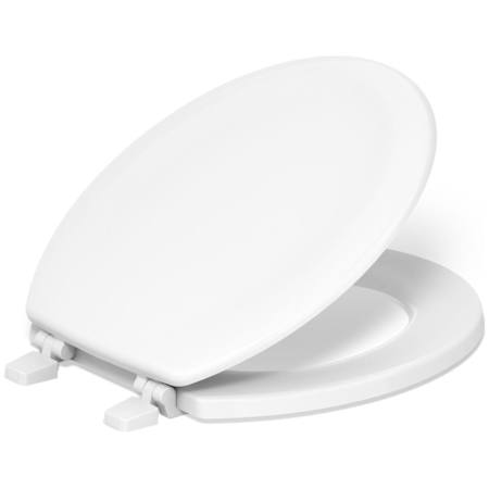 Kohler Ridgewood Round Closed-Front Toilet Seat White