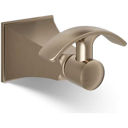 Kohler Memoirs Single Robe Hook Brushed Bronze
