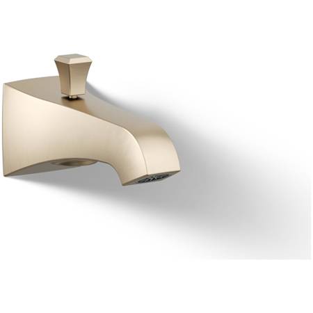 Kohler Memoirs Diverter Tub Spout with Deco Lift Knob Brushed Bronze