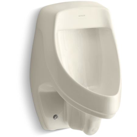 Kohler Dexter elongated urinal with rear spud Almond