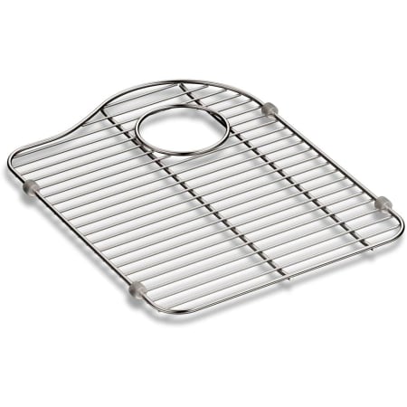 Kohler Hartland Right Hand Sink Rack with Hole for Drain Stainless Steel