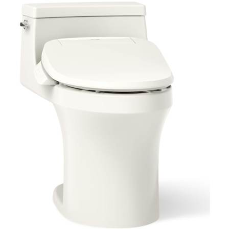 Kohler San Souci 1.28 GPF One Piece Elongated Toilet with Left Hand Lever Biscuit