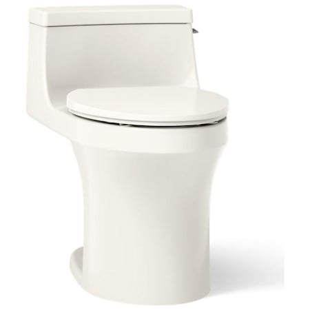 Kohler San Souci 1.28 GPF Elongated One-Piece Comfort Height Toilet with Right Side Trip Lever and AquaPiston Technology - Seat Included Biscuit