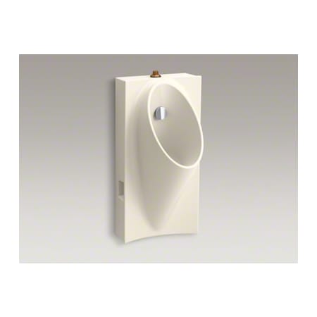 Kohler Steward High Efficiency Urinal with Top Spud Almond