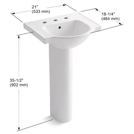 Kohler-K-5265-8-Dimensions