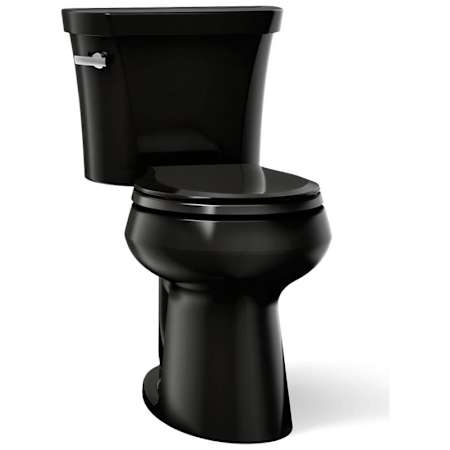 Kohler Highline 1.0 GPF Elongated Comfort Height Toilet Bowl Only Black Black