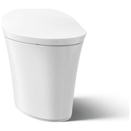 Kohler Veil Dual Flush One Piece Elongated Chair Height Intelligent Toilet - Seat Included with Quiet Close Lid White