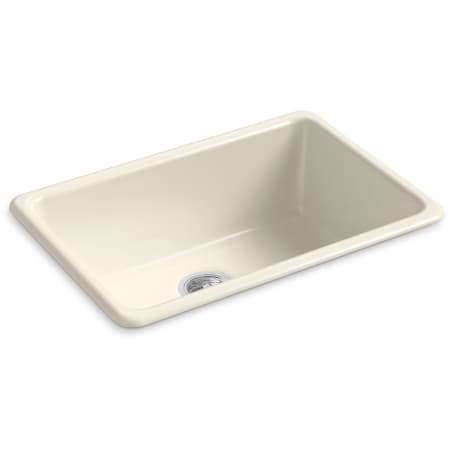 Kohler Iron/Tones 27" Undermount Single Basin Enameled Cast Iron Kitchen Sink Almond