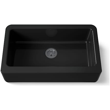 Kohler Kohler Dickinson 33" Undermount Farmhouse Kitchen Sink Black Black