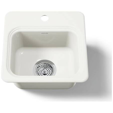 Kohler Single Basin Cast Iron Bar Sink from the Northland Series Biscuit