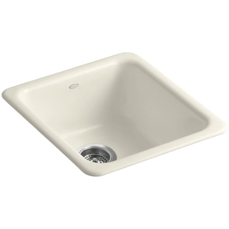 Kohler Iron/Tones 17" Undermount Single Basin Enameled Cast Iron Bar Sink Almond