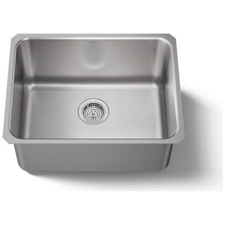 Kohler Undertone 23" Undermount Single Basin Stainless Steel Utility Sink Stainless Steel