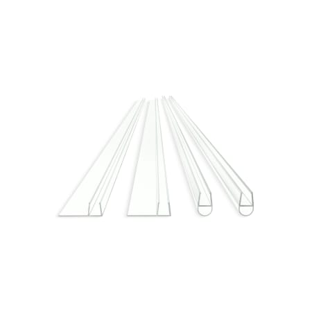 Kohler Sliding Bath/Shower Door Seal Kit for 1/4" Thick Glass - 71-3/8" Fin Seals N/A