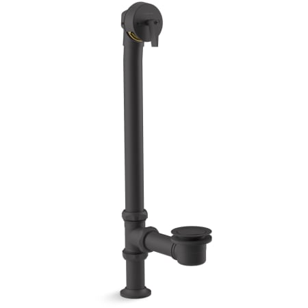 Kohler Artifacts 1-1/2" Tub Drain Kit - with Overflow Matte Black