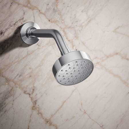 KOHLER Awaken Duschkopf – 1,5 GPM, Volldeckendes Spray, Poliertes Chrom