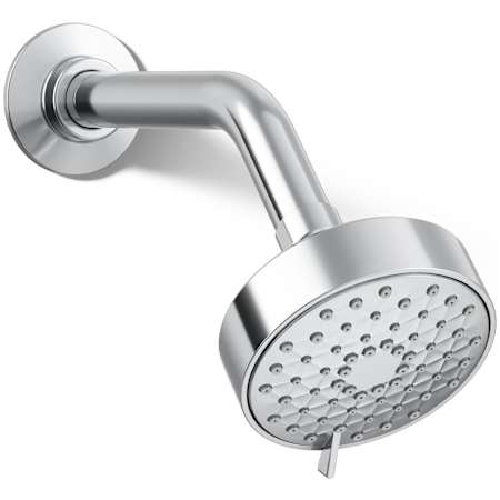 Kohler Awaken 1.75 GPM Multi Function Shower Head with MasterClean Sprayface Technology Polished Chrome