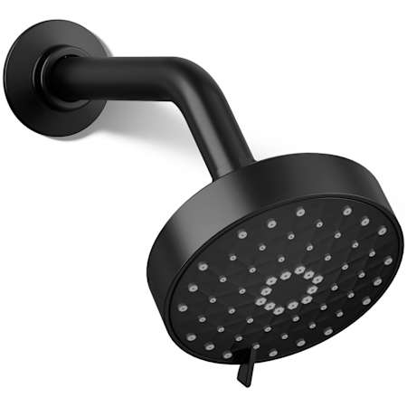 Kohler Awaken 2.5 GPM Multi Function Shower Head with MasterClean Sprayface Matte Black