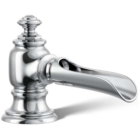 Kohler Artifacts 1.2 GPM Widespread Bathroom Faucet with Pop-Up Drain Assembly - Less Handles Polished Chrome
