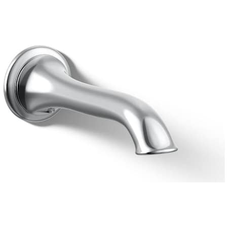 Kohler Artifacts Non Diverter Wall Mounted Tub Spout with Flare Design Polished Chrome