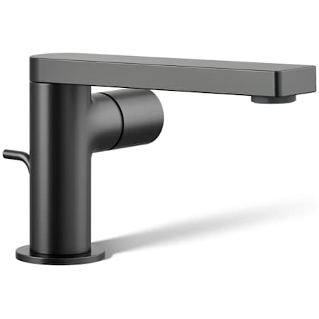Kohler Composed 1.2 GPM Single Hole Bathroom Faucet with Pop-Up Drain Assembly Matte Black