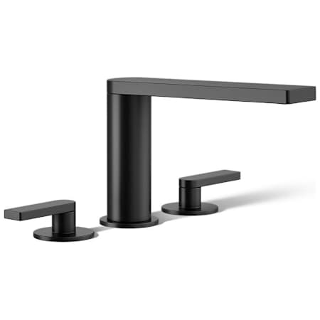 Kohler Composed Deck Mounted Roman Tub Filler Matte Black
