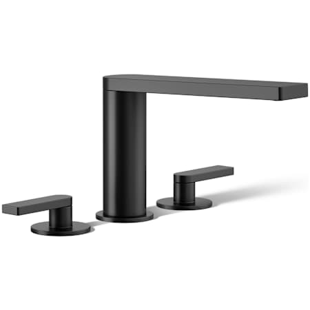 Kohler Composed Deck Mounted Roman Tub Filler Matte Black