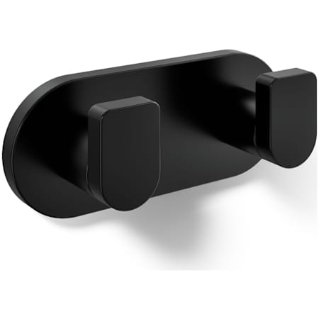 Kohler Composed Double Robe Hook Rack Black