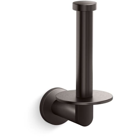 Kohler Composed Wall Mounted Euro Toilet Paper Holder Brushed Graphite