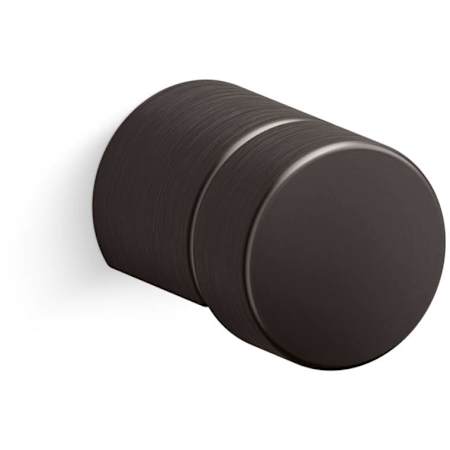 Kohler Composed 3/4 Inch Round Cabinet Knob Brushed Graphite
