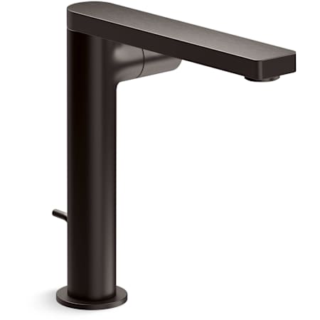 Kohler Composed 1.2 GPM Vessel Single Hole Bathroom Faucet with Pop-Up Drain Assembly Brushed Graphite