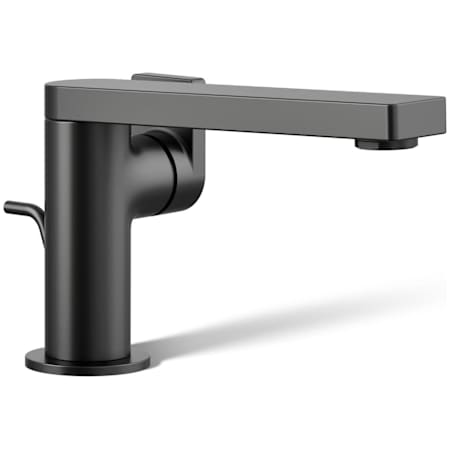 Kohler Composed 1.2 GPM Single Hole Bathroom Faucet with Pop-Up Drain Assembly Matte Black