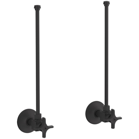 Kohler 3/8" NPT Water Supply Angle Stop Valve Matte Black