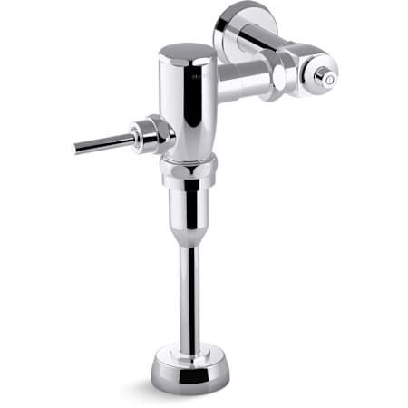 Kohler Primme 0.5 GPF Manual Urinal Flushometer Valve for 3/4" Top Spud Polished Chrome