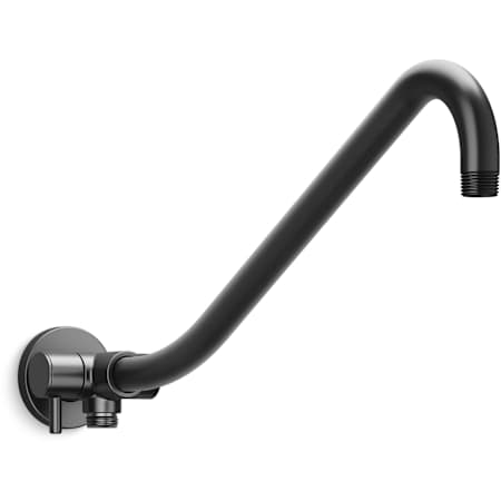 Kohler Gooseneck Rainhead Arm with 3-way Diverter Brushed Graphite