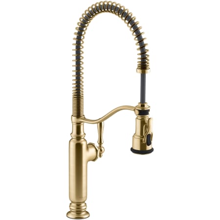 Vibrant Brushed Moderne Brass