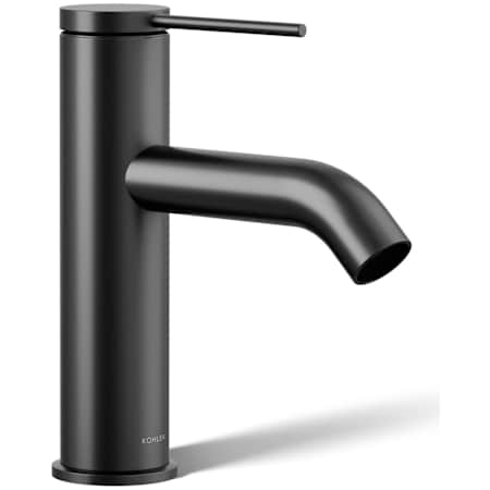 Kohler Components 1.2 GPM Single Hole Bathroom Faucet with Pop-Up Drain Assembly Matte Black