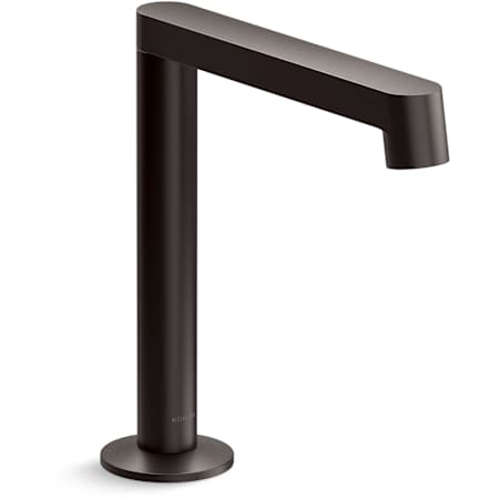 Kohler Components 1.2 GPM Widespread Bathroom Faucet with Drain Assembly and Row Design Spout - Less Handles Brushed Graphite