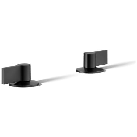 Kohler Components Lever Handles for Bathroom Faucet Matte Black